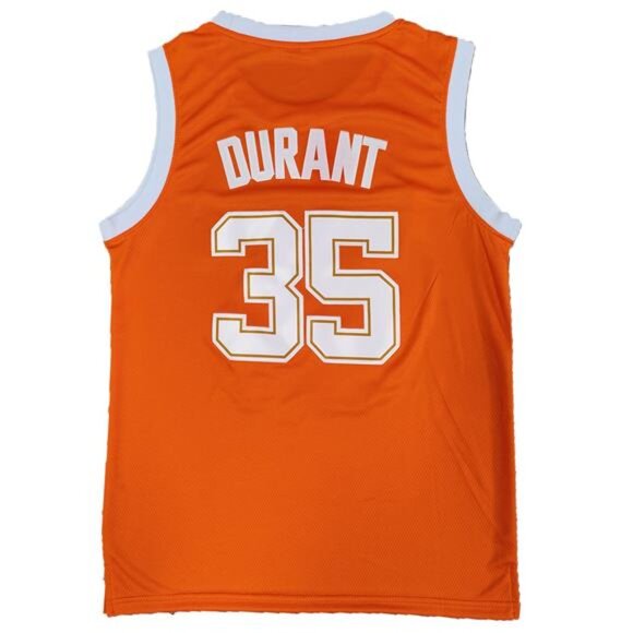 NEW Texas Longhorns Kevin Durant #35 Replica Basketball Jersey, Orange - Picture 5 of 6